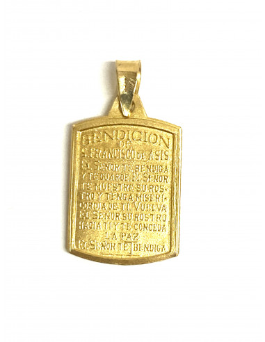 Medalla Bendición de San Francisco