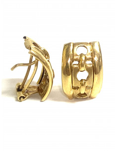 Pendientes Cadena en oro de 18 kilateS 2