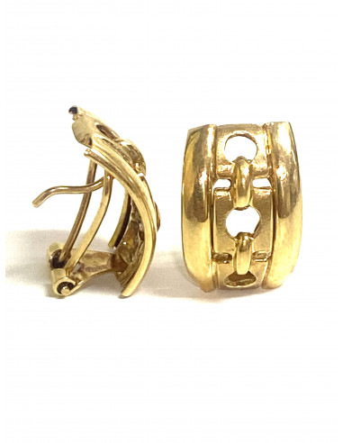 Pendientes Cadena en oro de 18 kilateS