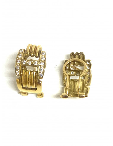 Pendientes Cierre Omega con Circonitas