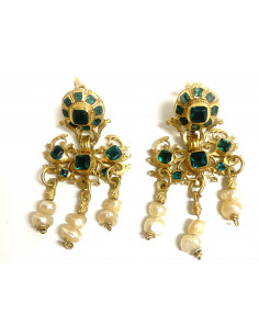 Pendientes largos Populares S.XVIII