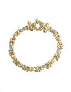 Pulsera Combinada Oro 2