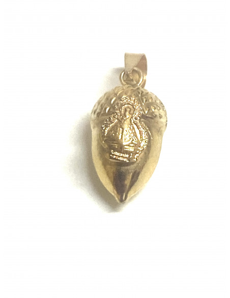 Colgante Bellota oro Virgen