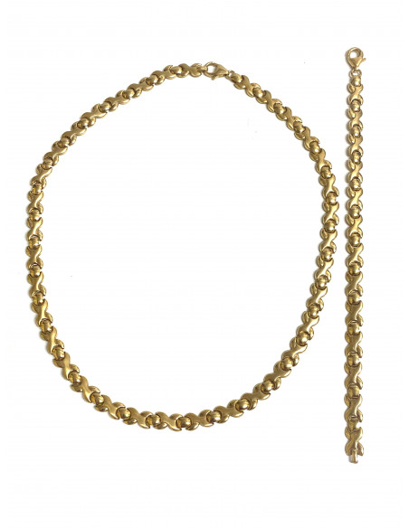 Conjunto Gargantilla y Pulsera