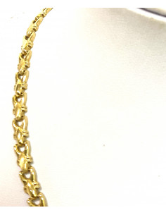 Gargantilla oro mujer  Trenzada