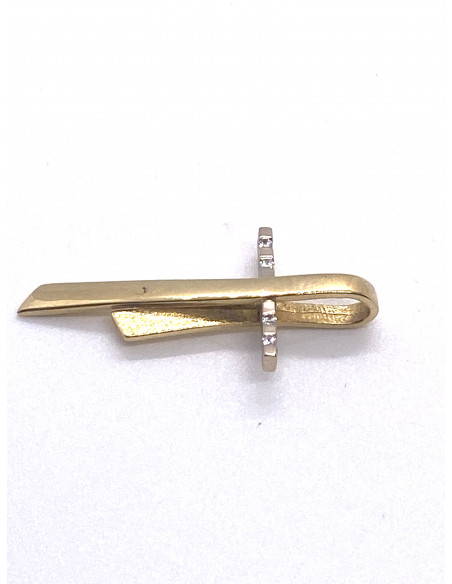 Cruz Oro y circonitas