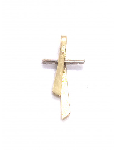 Cruz Oro y circonitas