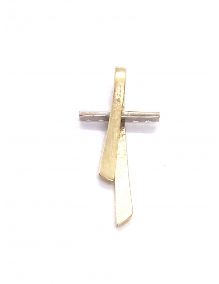 Cruz Oro y circonitas